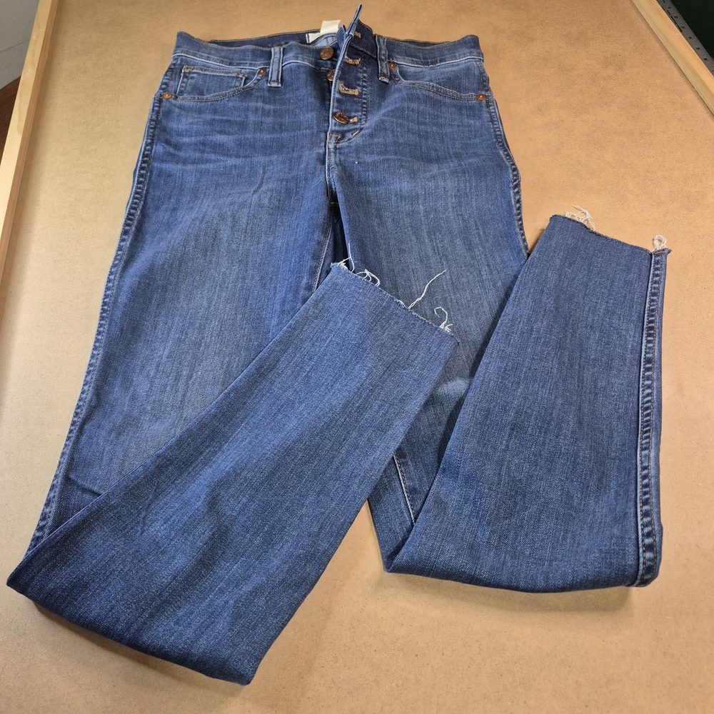Madewell High Rise Indigo Jeans